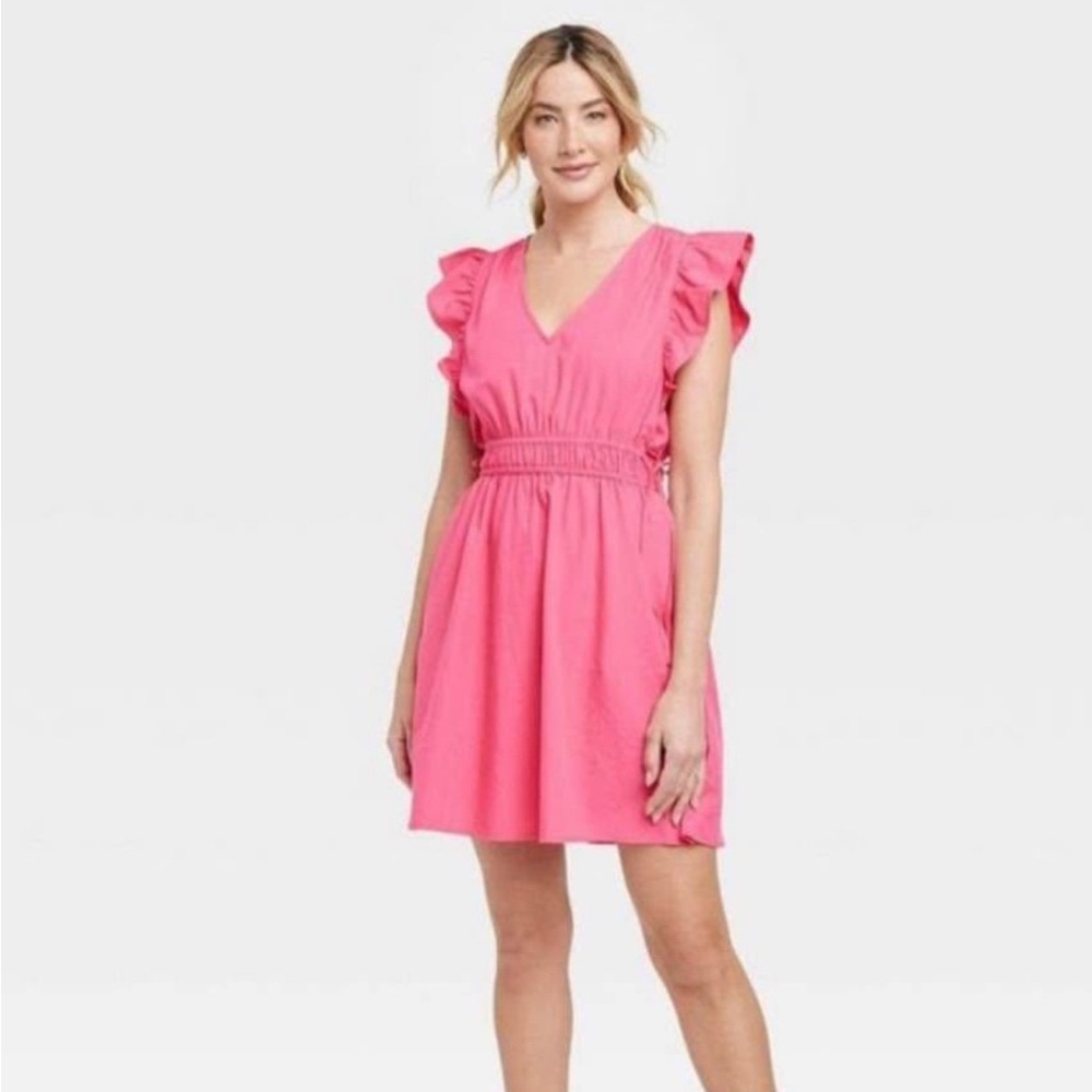 Universal thread Pink cotton Dress
